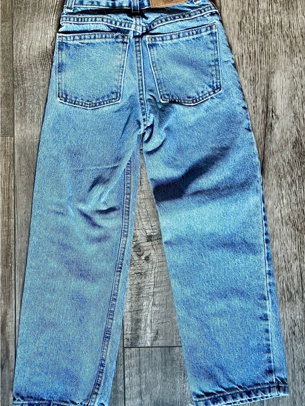 Boys’ Old Navy Classic Light Blue Straight-Leg Jeans (early 2000s)